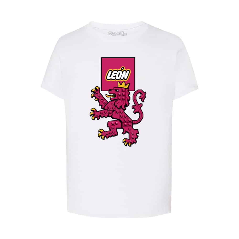 CAMISETA «LEÓN LEGO» – INFANTIL